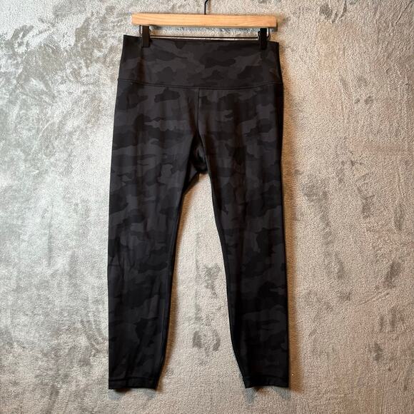 Lululemon Wunder Under High-Rise Tight 25" *Full-On Luxtreme Camo Black Size 12 - Picture 1 of 5